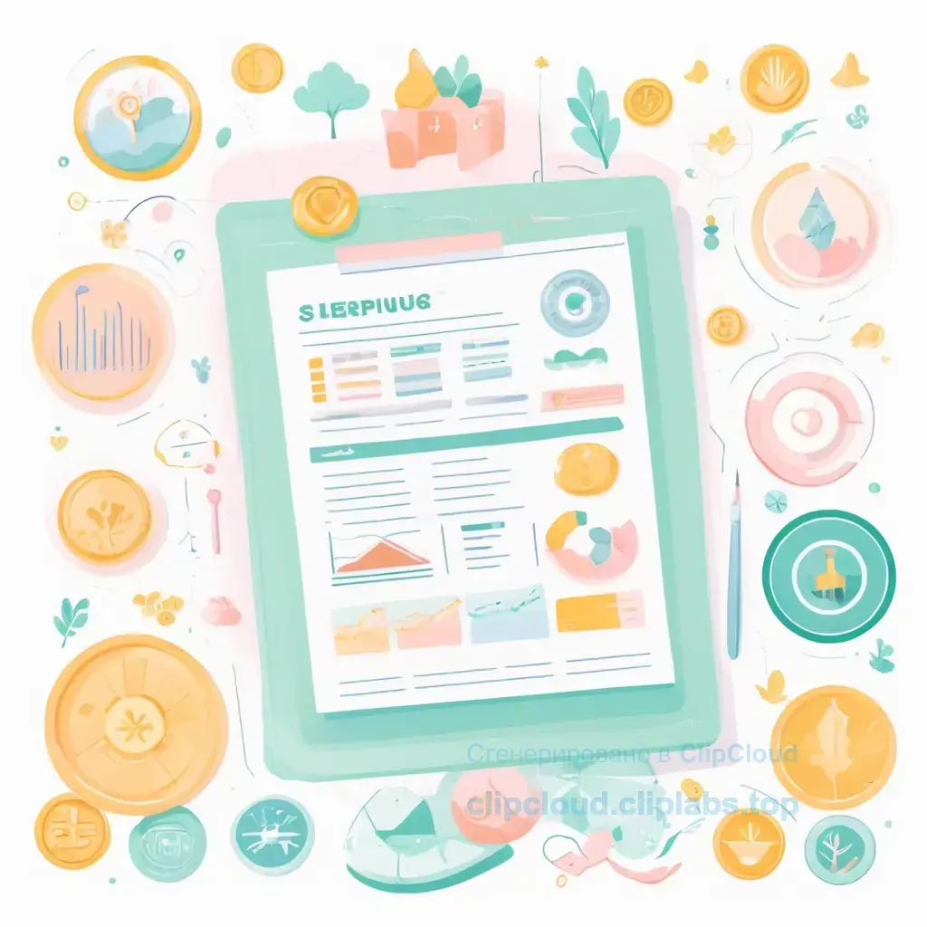 A modern, clean illustration of a life insurance savings policy document with subtle financial icons like graphs and coins, soft pastel colors, no text or numbers visible, professional and trustworthy atmosphere